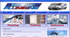 Desktop Screenshot of 1stforplumbing.co.uk